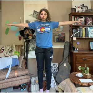 Grey adidas sweatpants